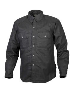 BLACK DENIM PROTECTIVE SHIRT