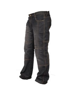 Motor Bike Aramid Protective Lining Pent Black