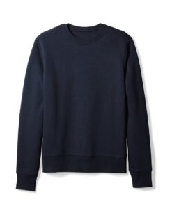 Men's Black Sweatshirt Crew Neck"