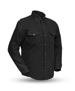 BLACK DENIM PROTECTIVE SHIRT