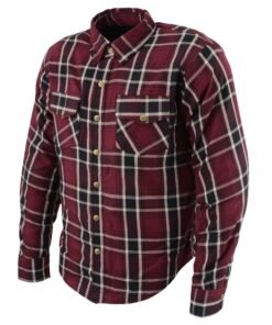 MOTOR BIKE FLANNEL PROTECTIVE SHIRT